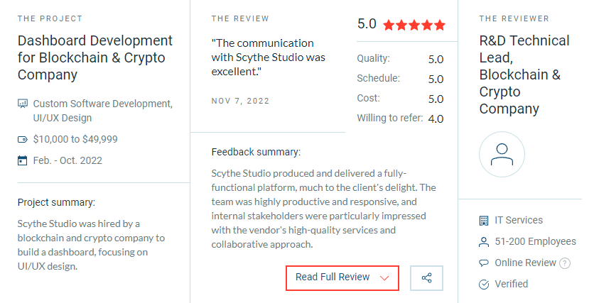 clutch reviews