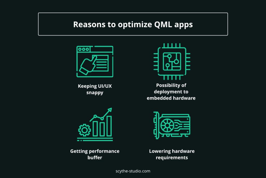 Reasons to optimize QML apps