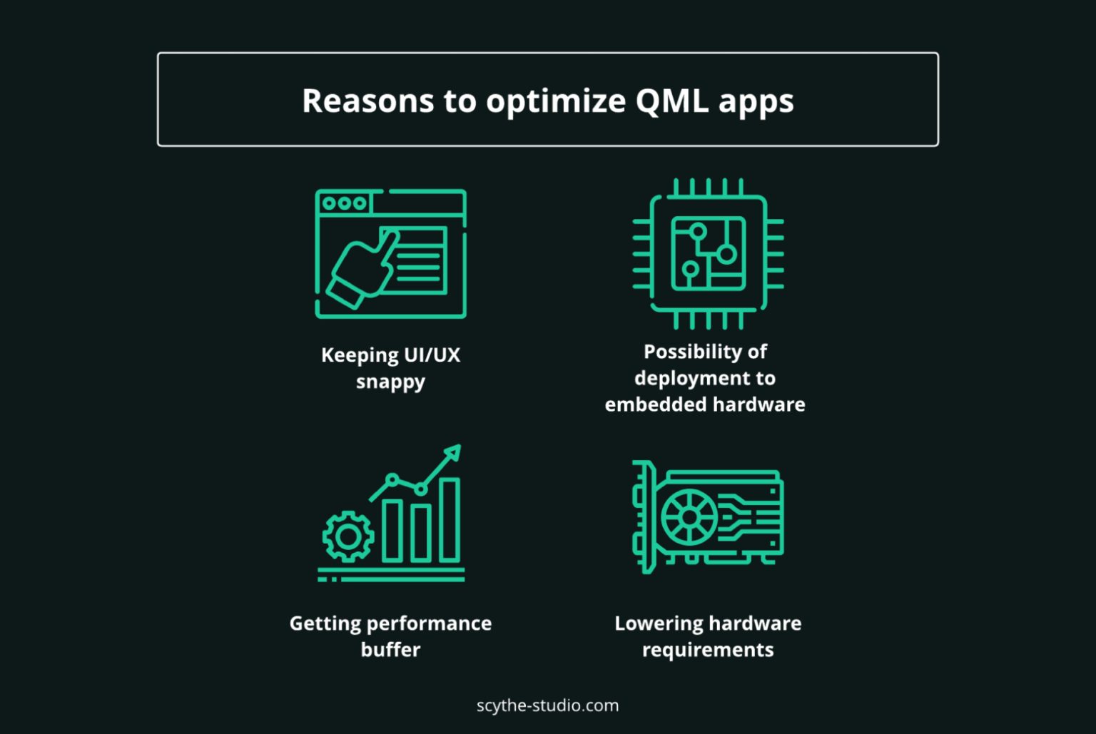Improving performance and optimizing QML apps – Part 1 - Scythe Studio