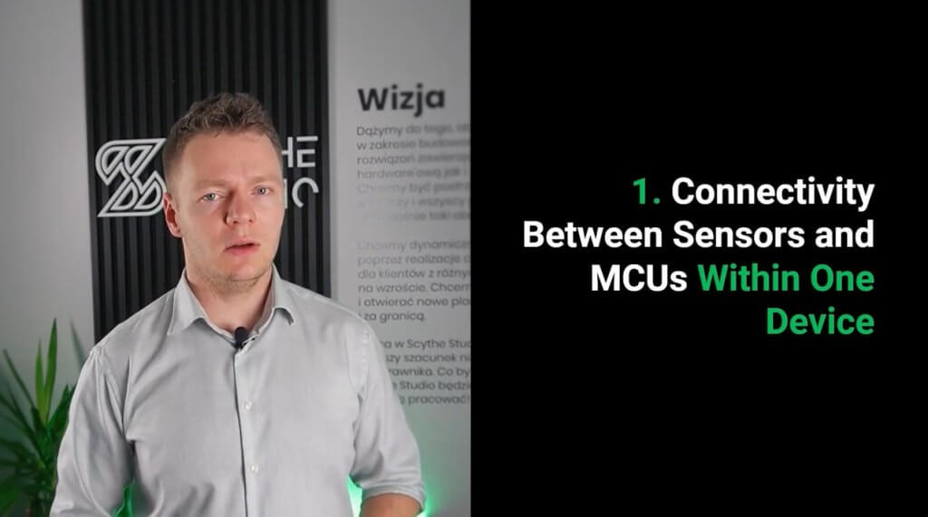 Connectivity Between Sensors and MCUs Within One Device