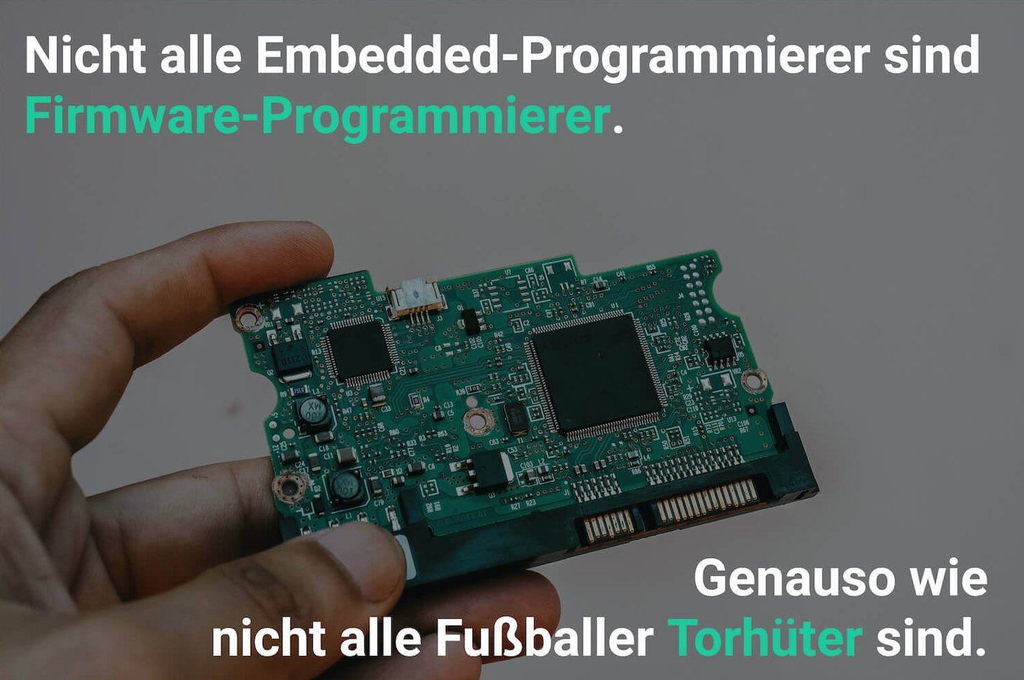 Eingebettete Software vs. Firmware