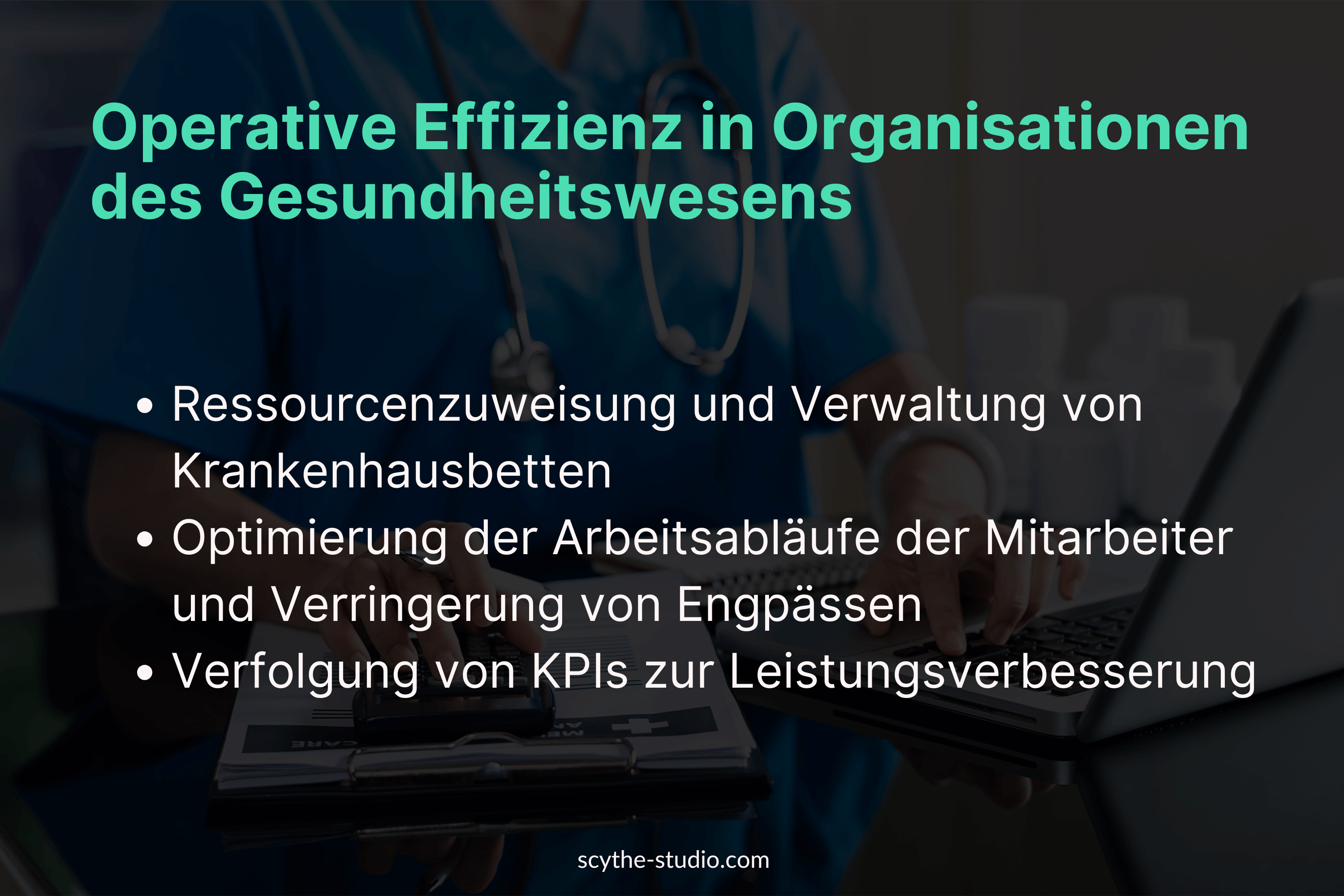 Betriebliche Effizienz in Gesundheitseinrichtungen