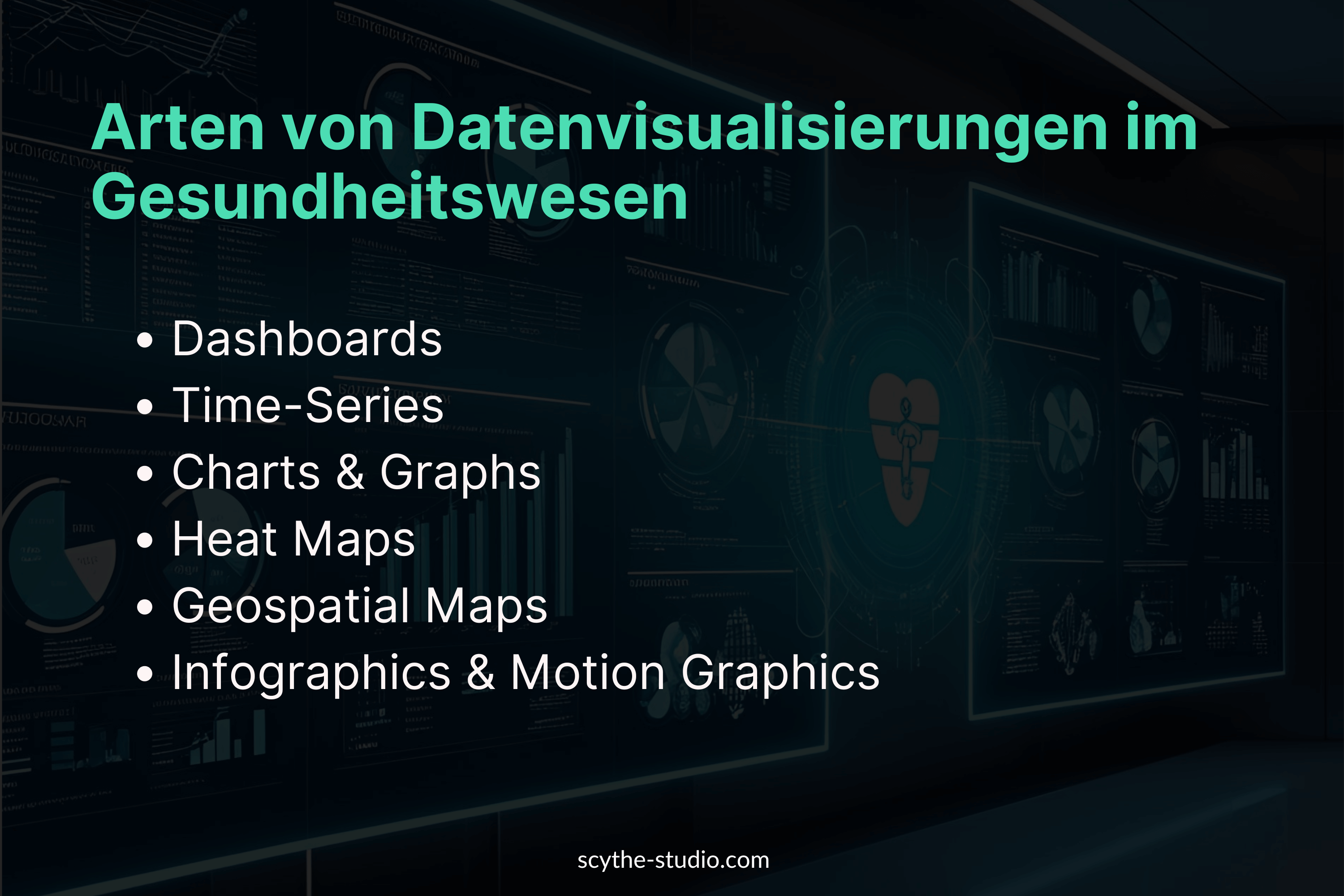 Arten der Visualisierung von Gesundheitsdaten