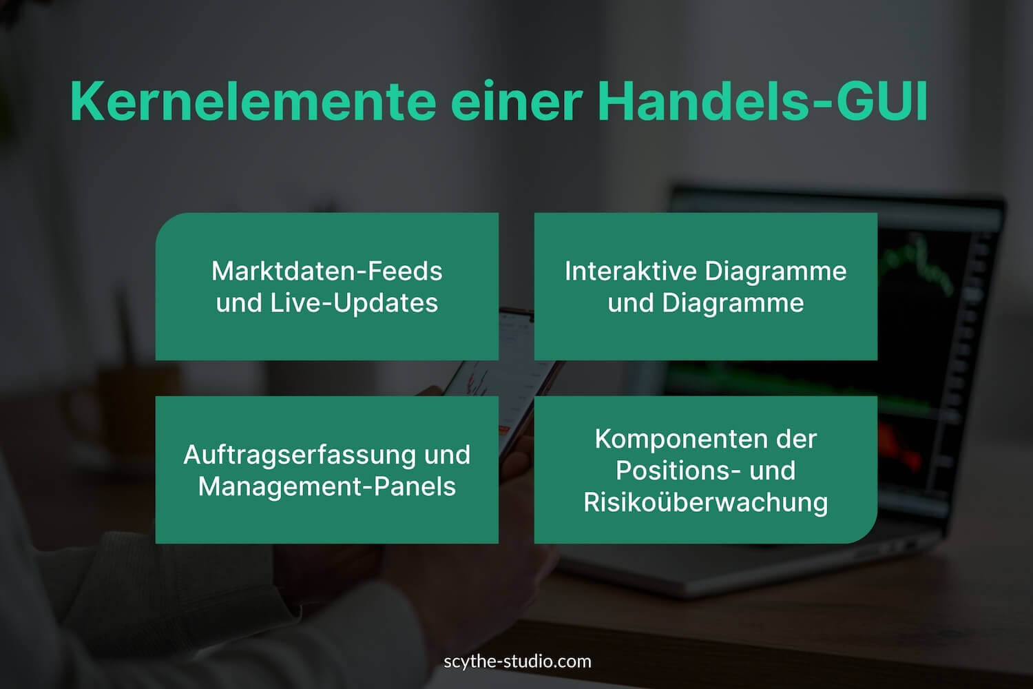 Zentrale Elemente einer Trading-GUI