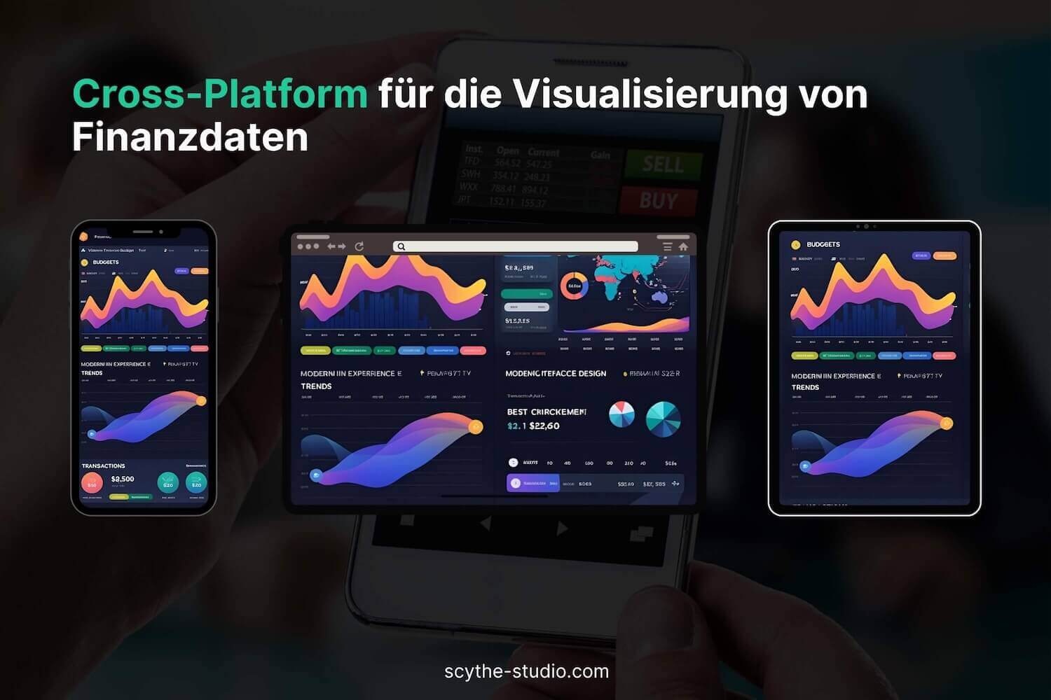 Plattformübergreifend für Finanzdatenvisualisierung