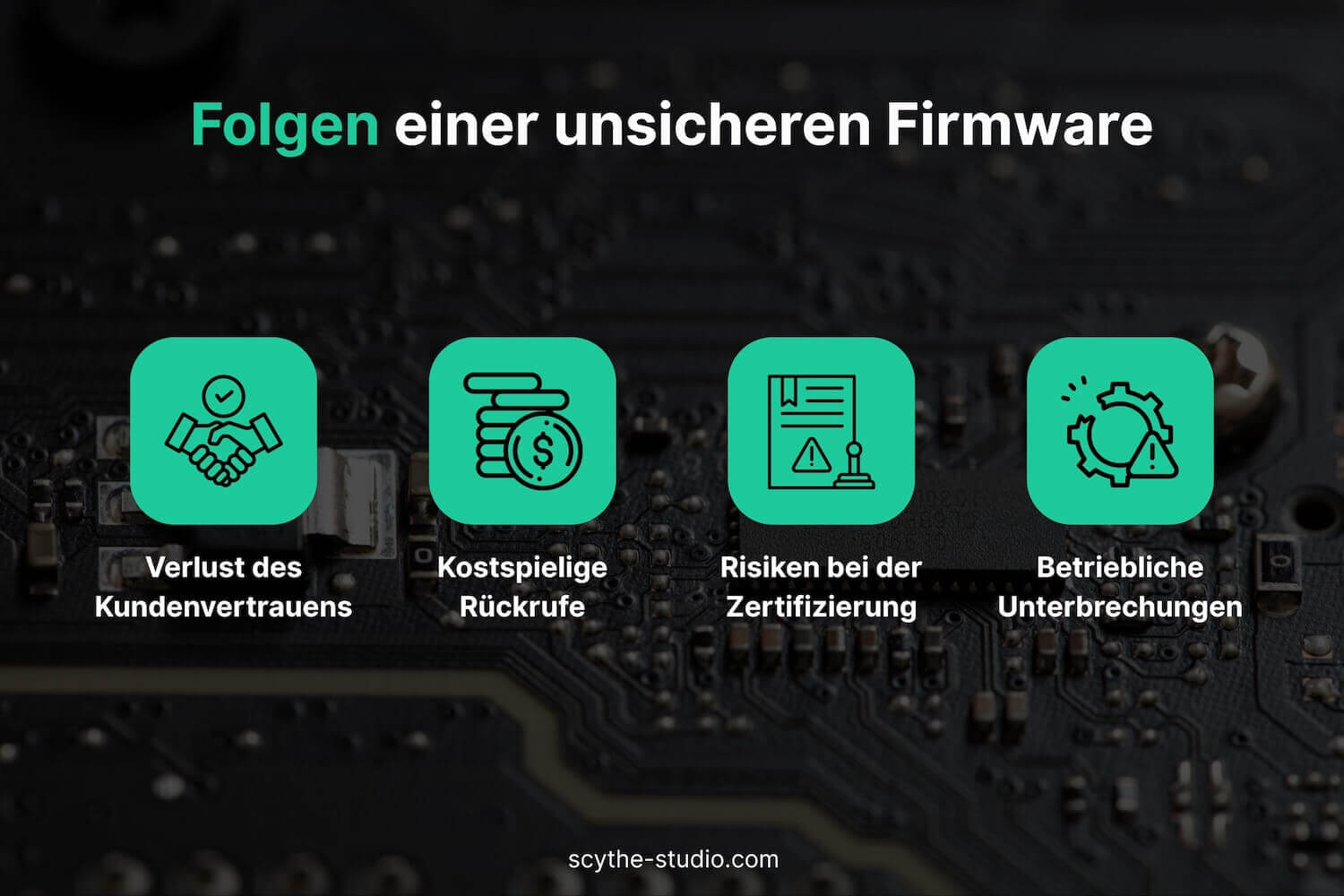 Folgen unsicherer Firmware