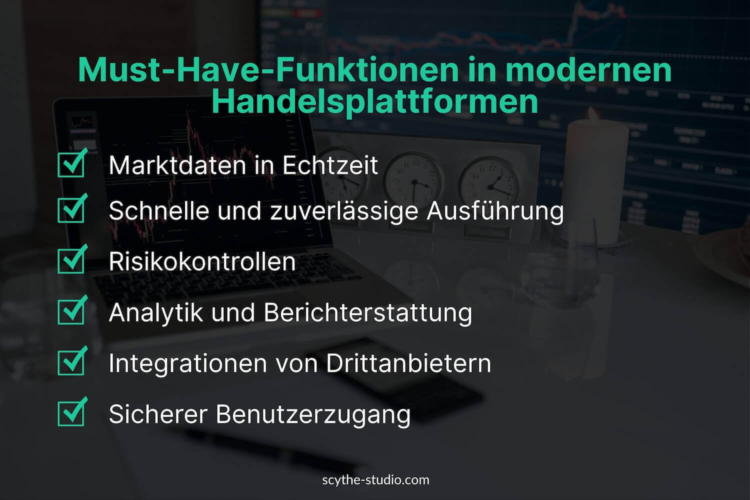 Unverzichtbare Funktionen moderner Handelsplattformen