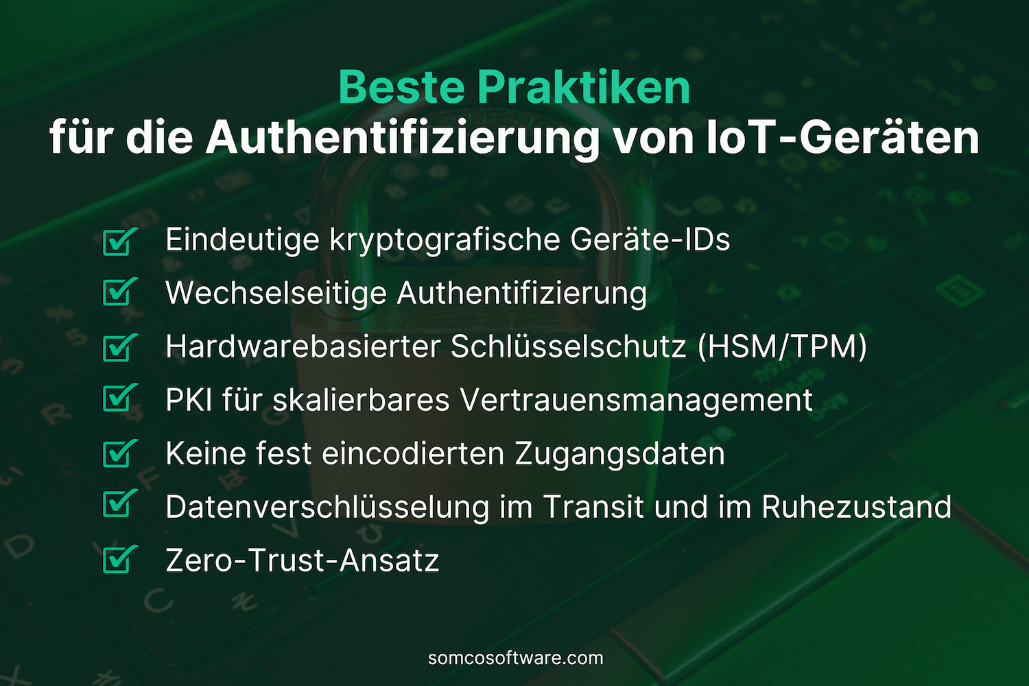 Best Practices für IoT-Authentifizierung