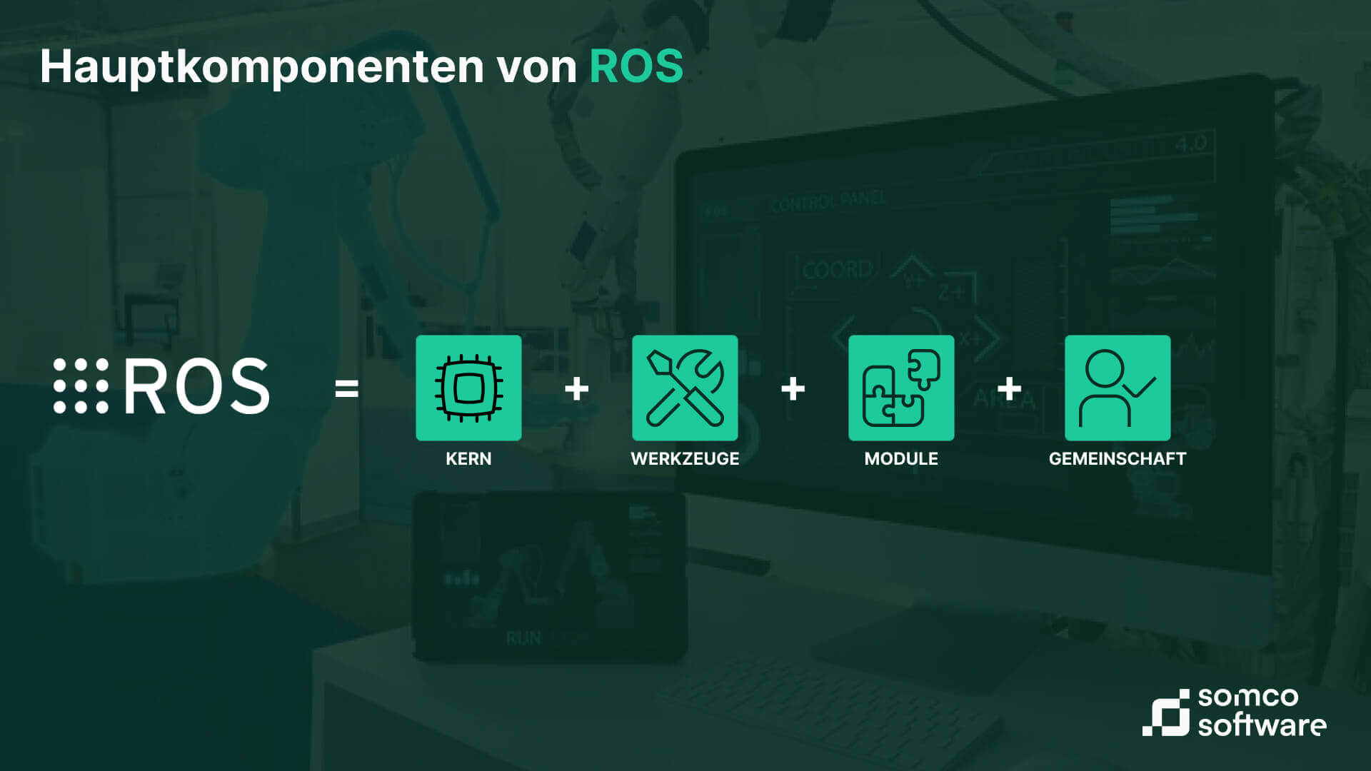 Hauptkomponenten von ROS